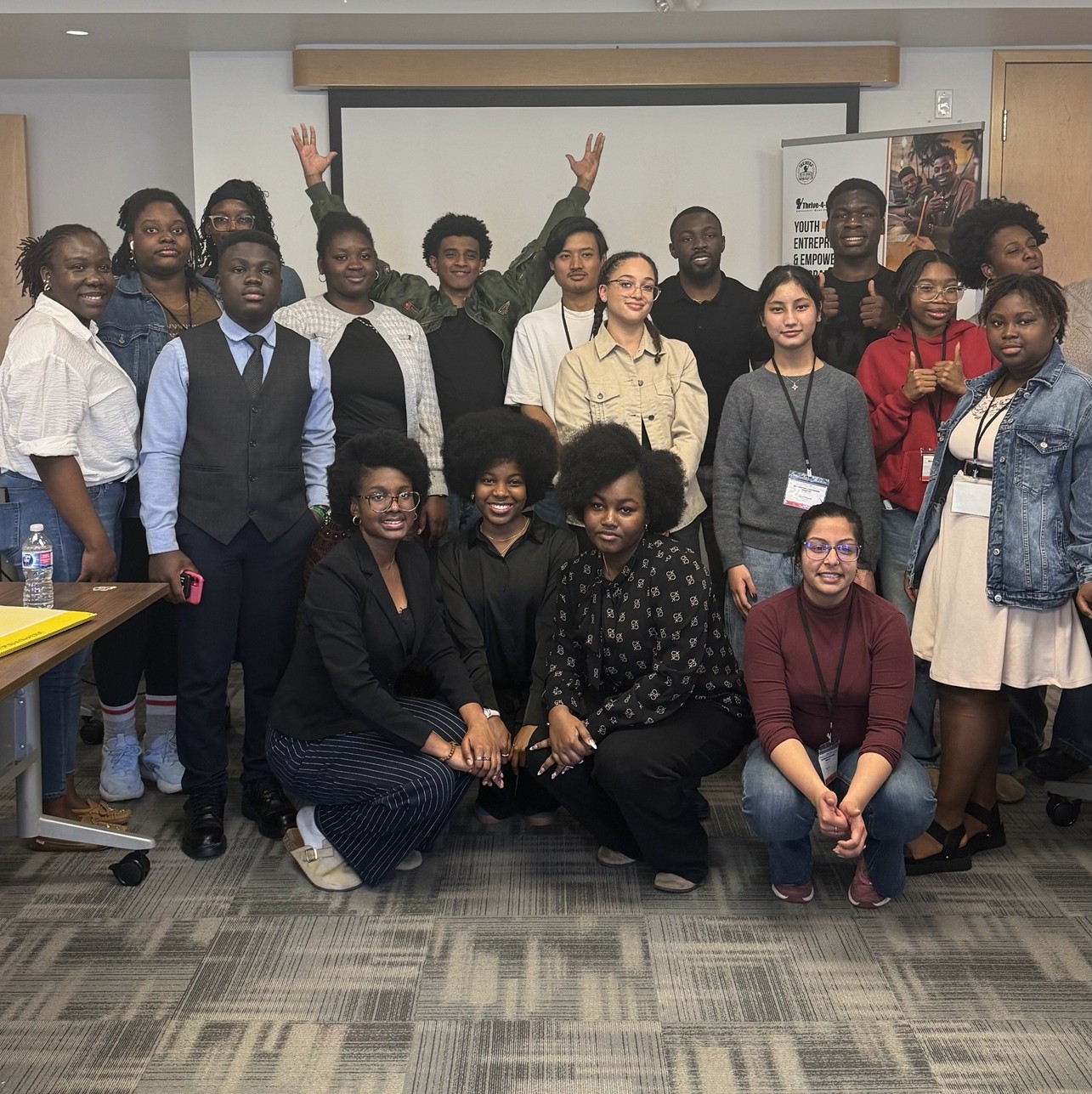 YEEP participants at a Thrive4Blacks program